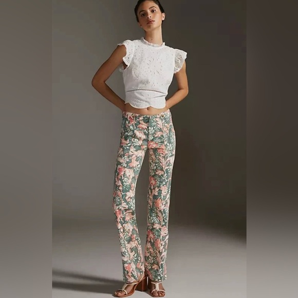 Anthropology Pilcro Demilune Utility Pants size 26 - Picture 1 of 13